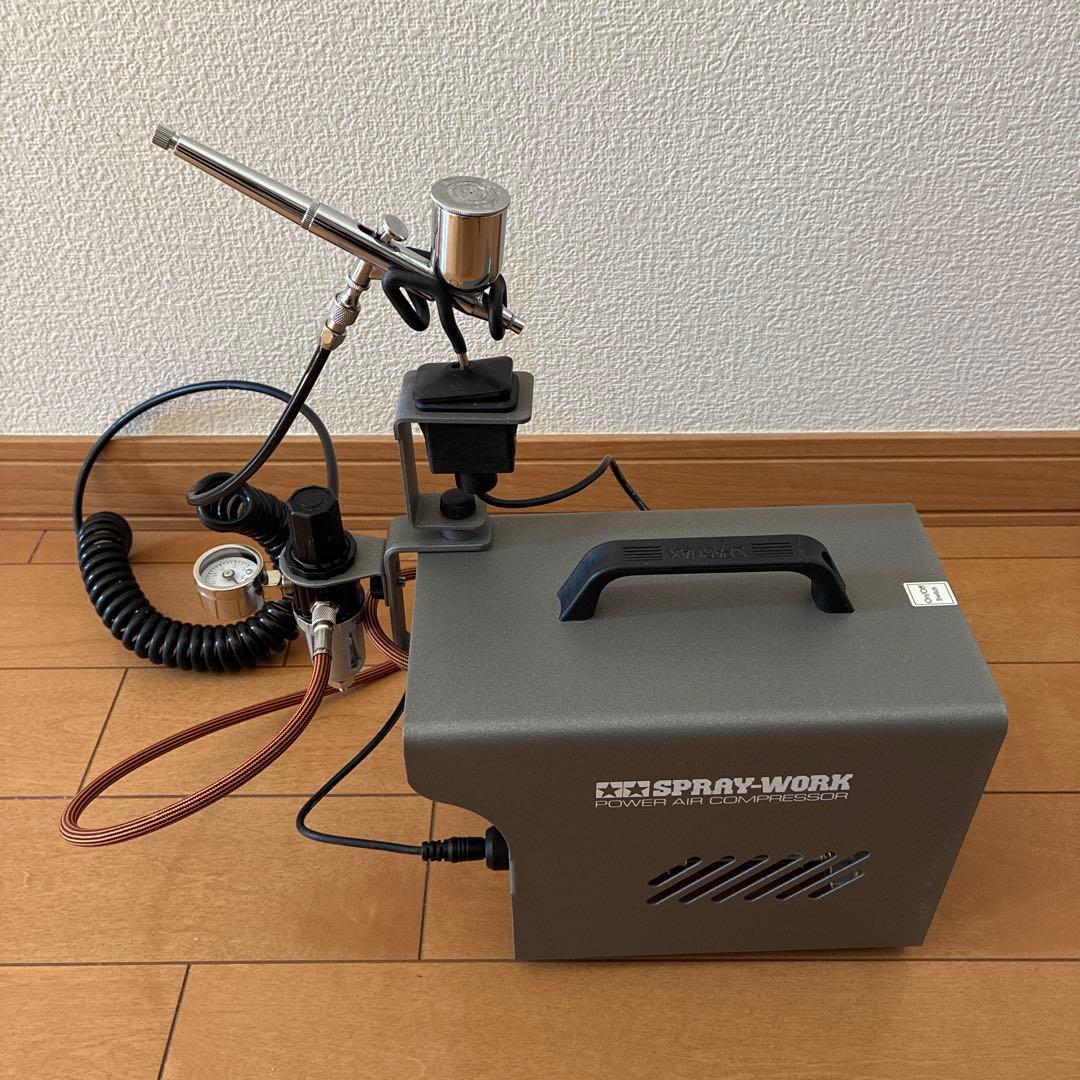 タミヤ スプレーワーク パワーコンプレッサー