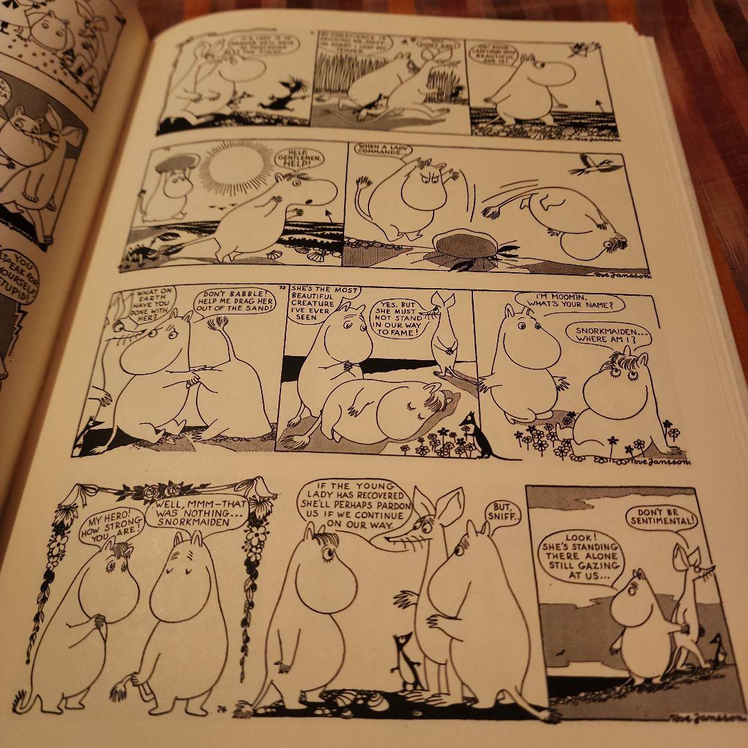 大型愛蔵版☆洋書セット「ムーミンMOOMIN」原作コミック☆トーベヤンソン4冊