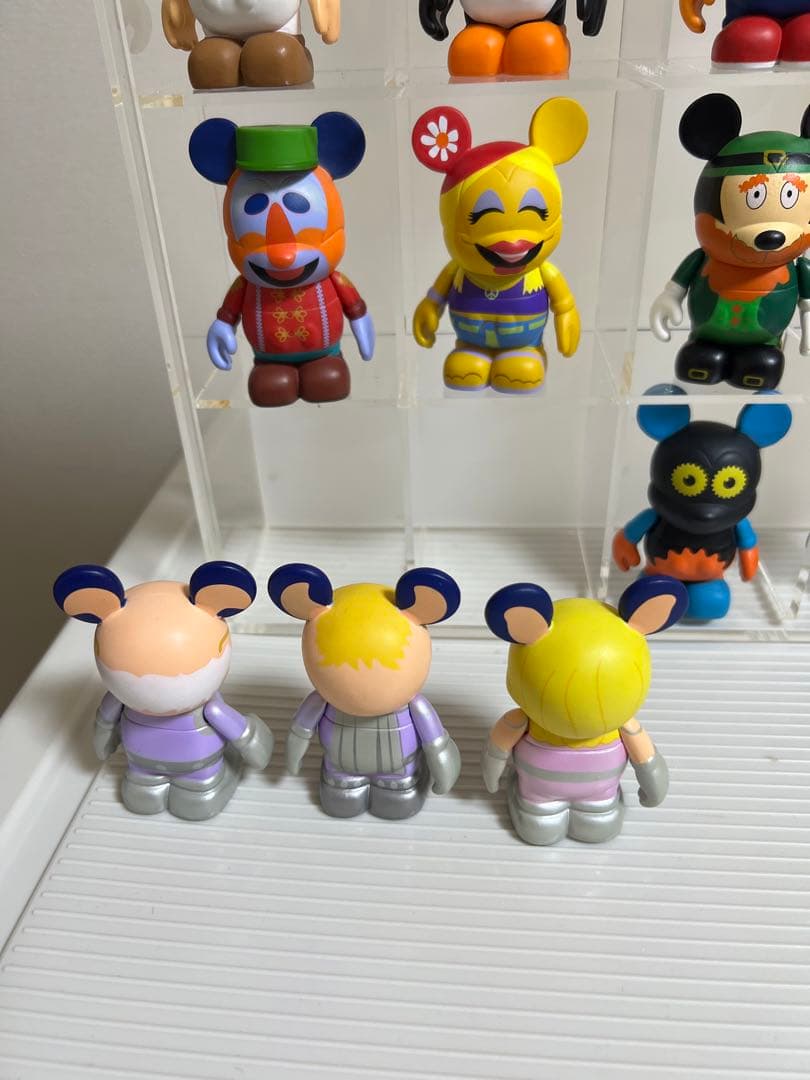 ディズニー、バイナルメーション（しろくま、ねずみ）