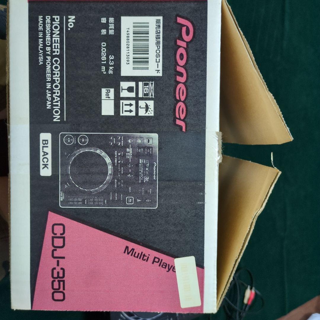 ジャンク品 Pioneer CDJ-350 DJ用 CDプレーヤー