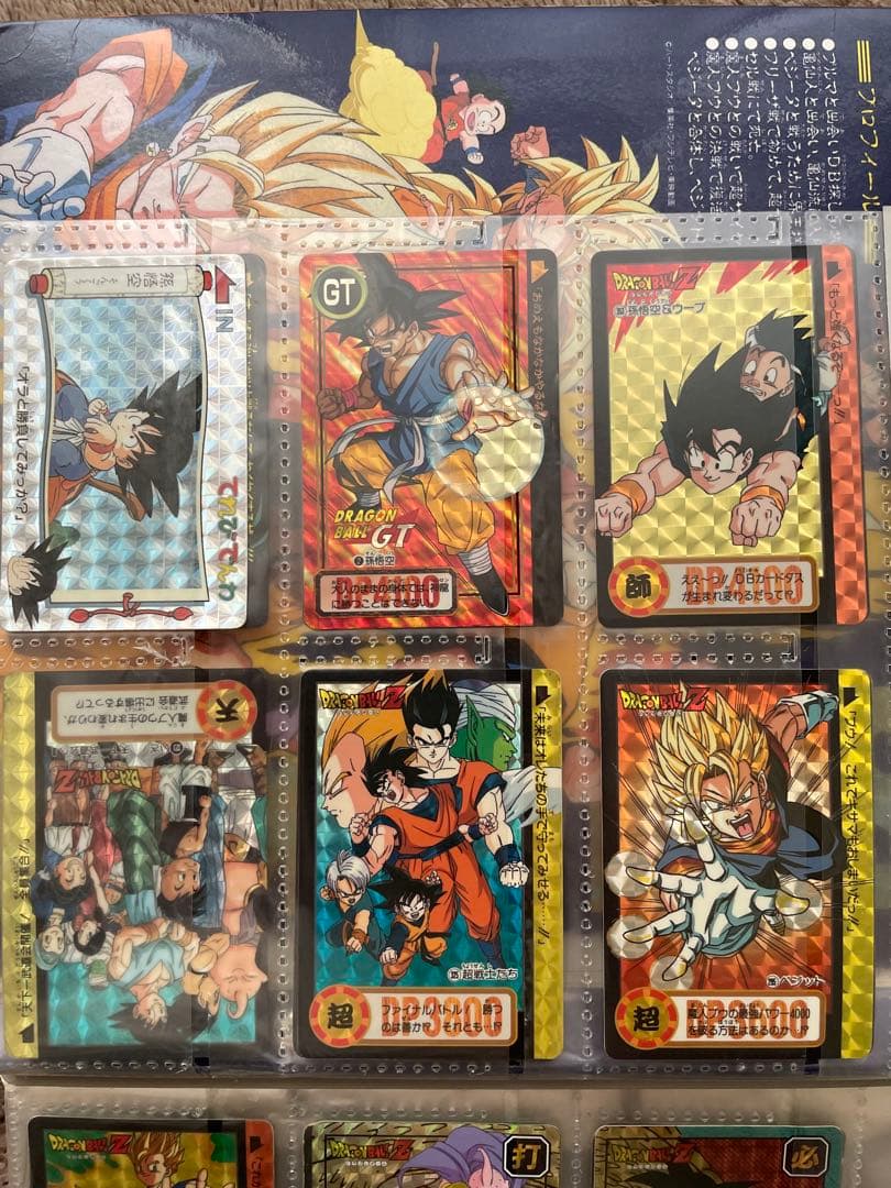 バ*ク様 ドラゴンボールカードダス ファイル付き