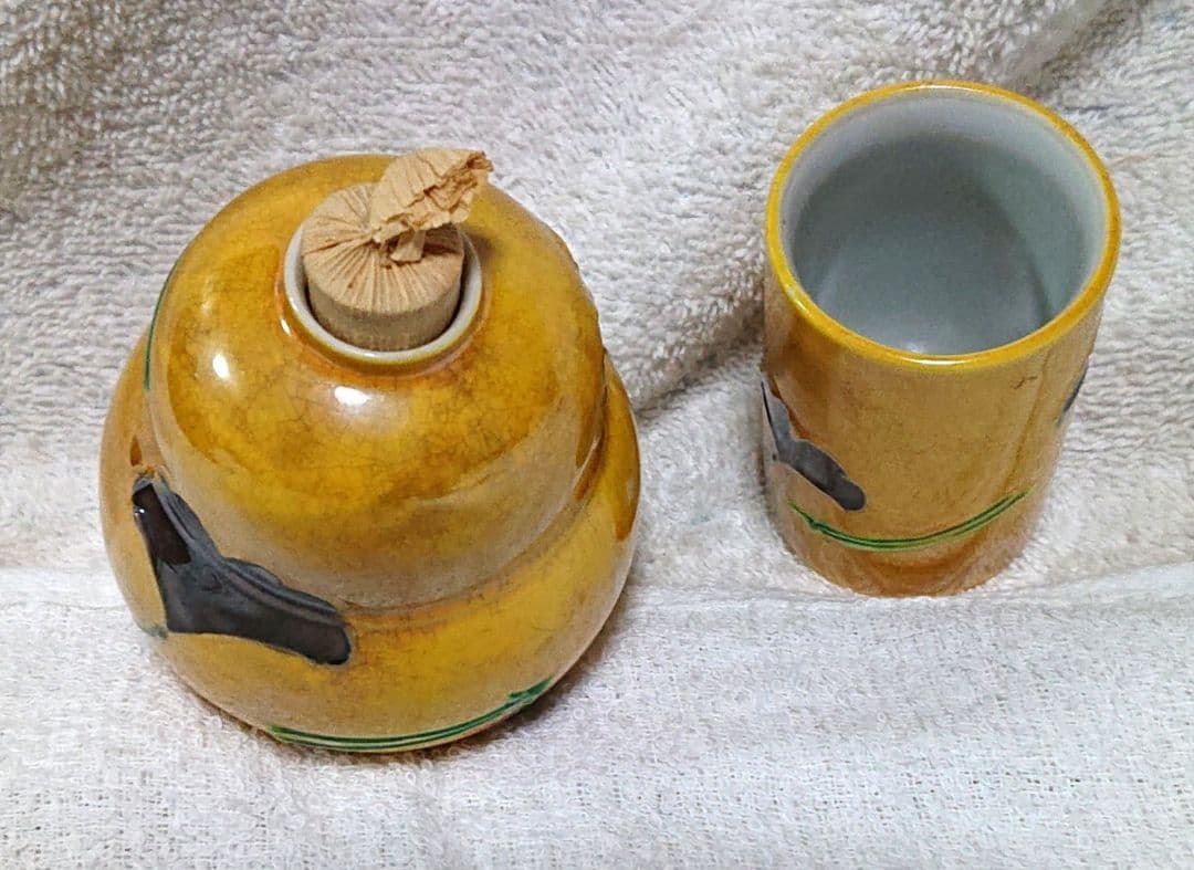 煎茶道具 振出 巾筒A477
