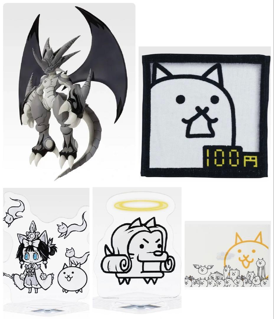 にゃんこ大戦争 一番くじ ネコムート フィギュア A賞F賞G賞H賞I賞 5点