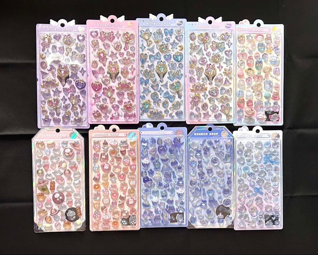 ボンボンドロップシール　正規品　完成シール帳　ウォーターシール　まとめ売り