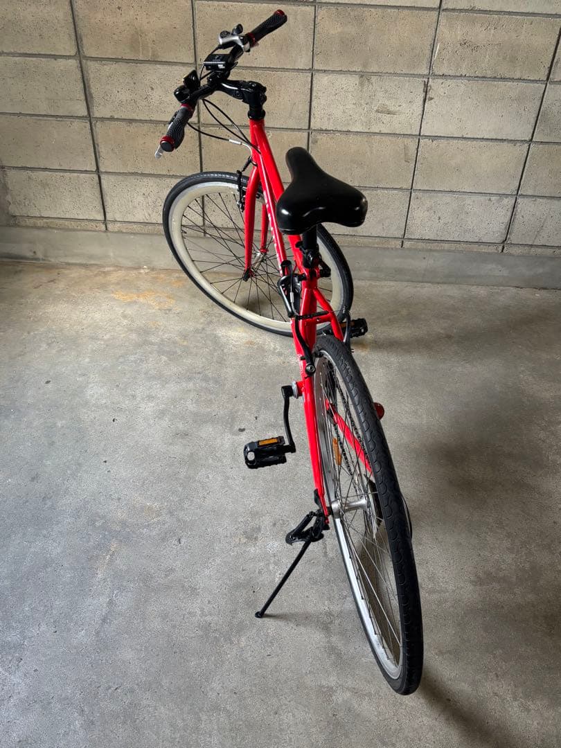 りんさん専用「赤 クロスバイク (700c)」[配達可能]