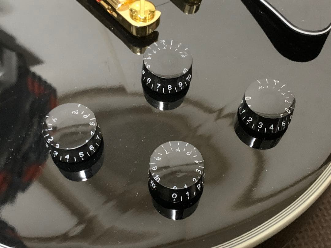 フォトジェニック Photo Genic LPC レスポールカスタム 黒 新ロゴ
