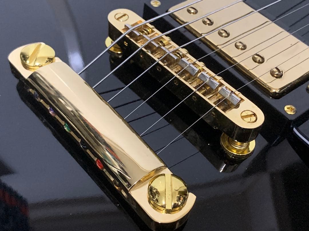 フォトジェニック Photo Genic LPC レスポールカスタム 黒 新ロゴ