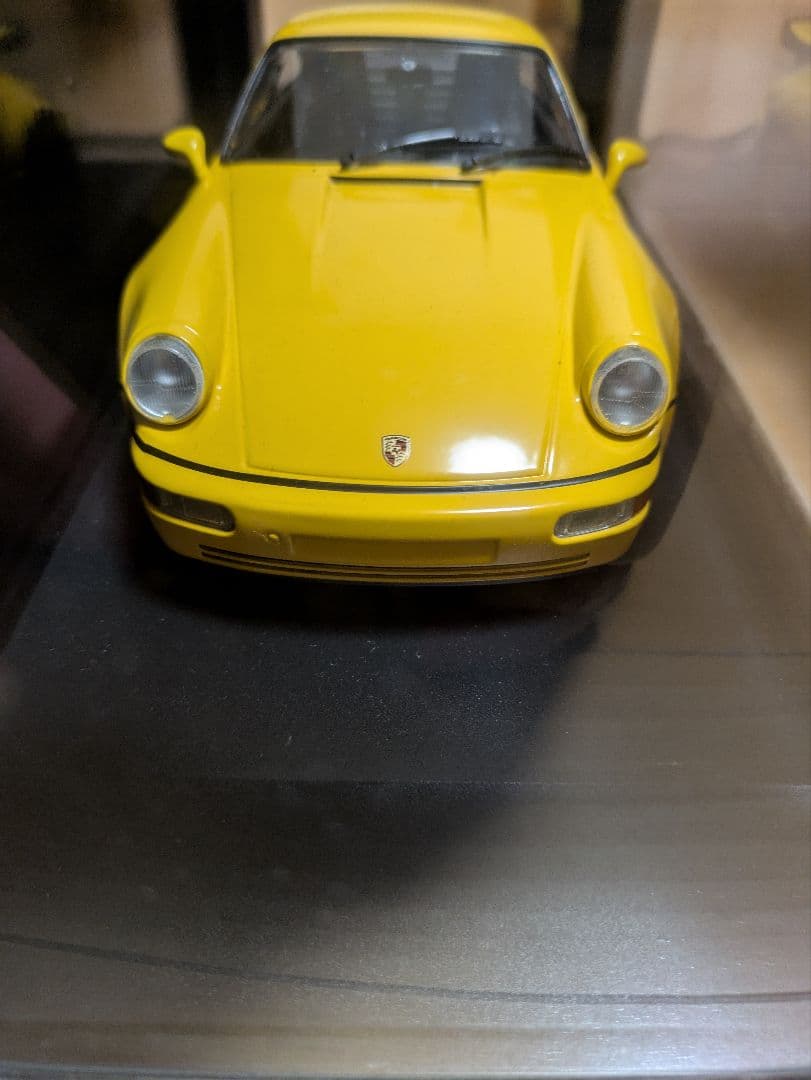 ミニチャンプス☆1/18 ポルシェターボ964 未開封