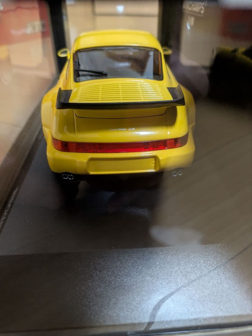 ミニチャンプス☆1/18 ポルシェターボ964 未開封