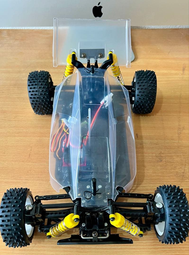 タミヤ　ネオスコーチャー4WD RCメカ付き