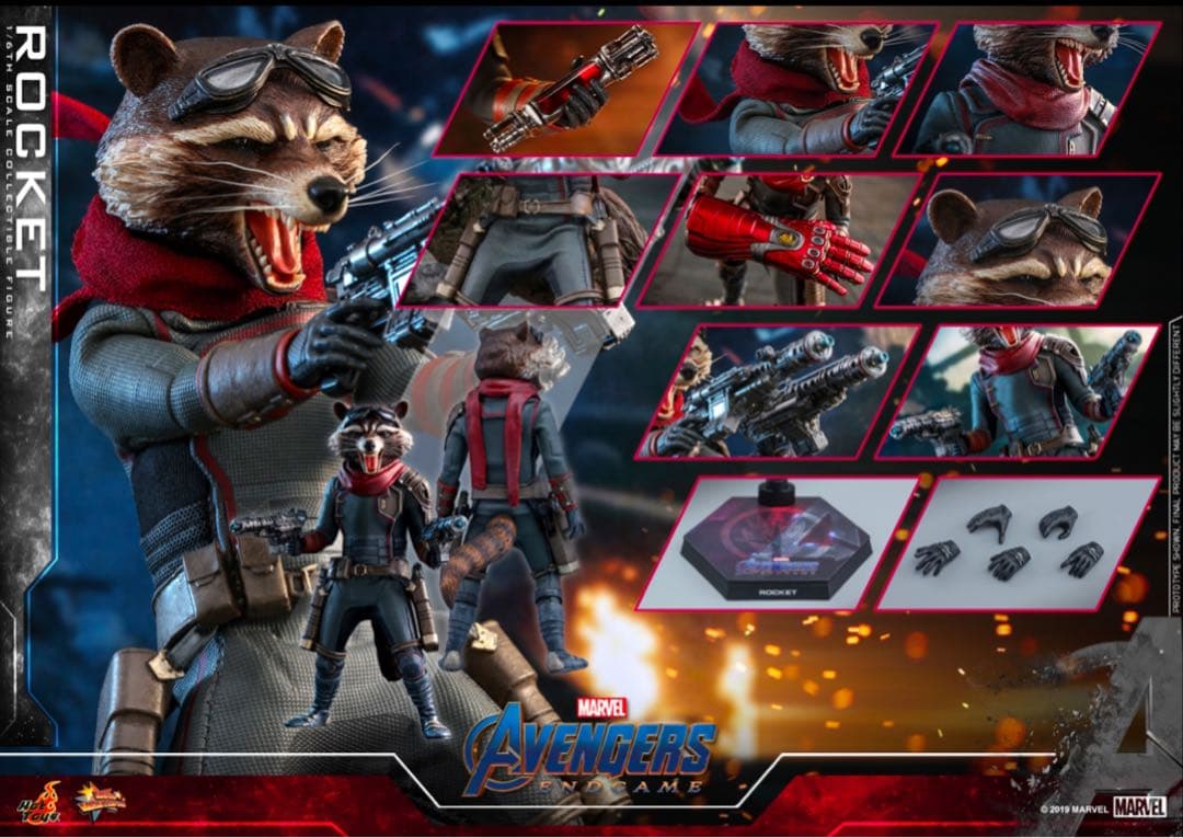 【ムービー・マスターピース】 『アベンジャーズ／エンドゲーム』ロケット