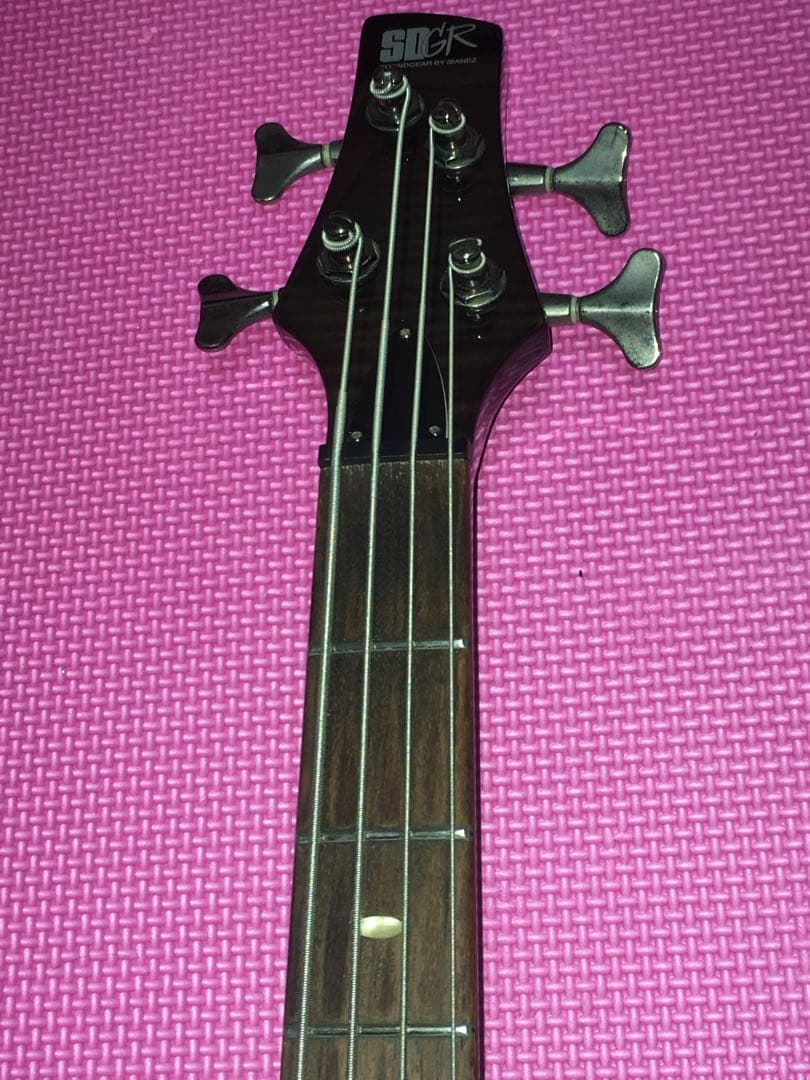 Ibanez SR900FM バルトリーニ 虎杢 貝 スルーネック エレキベース