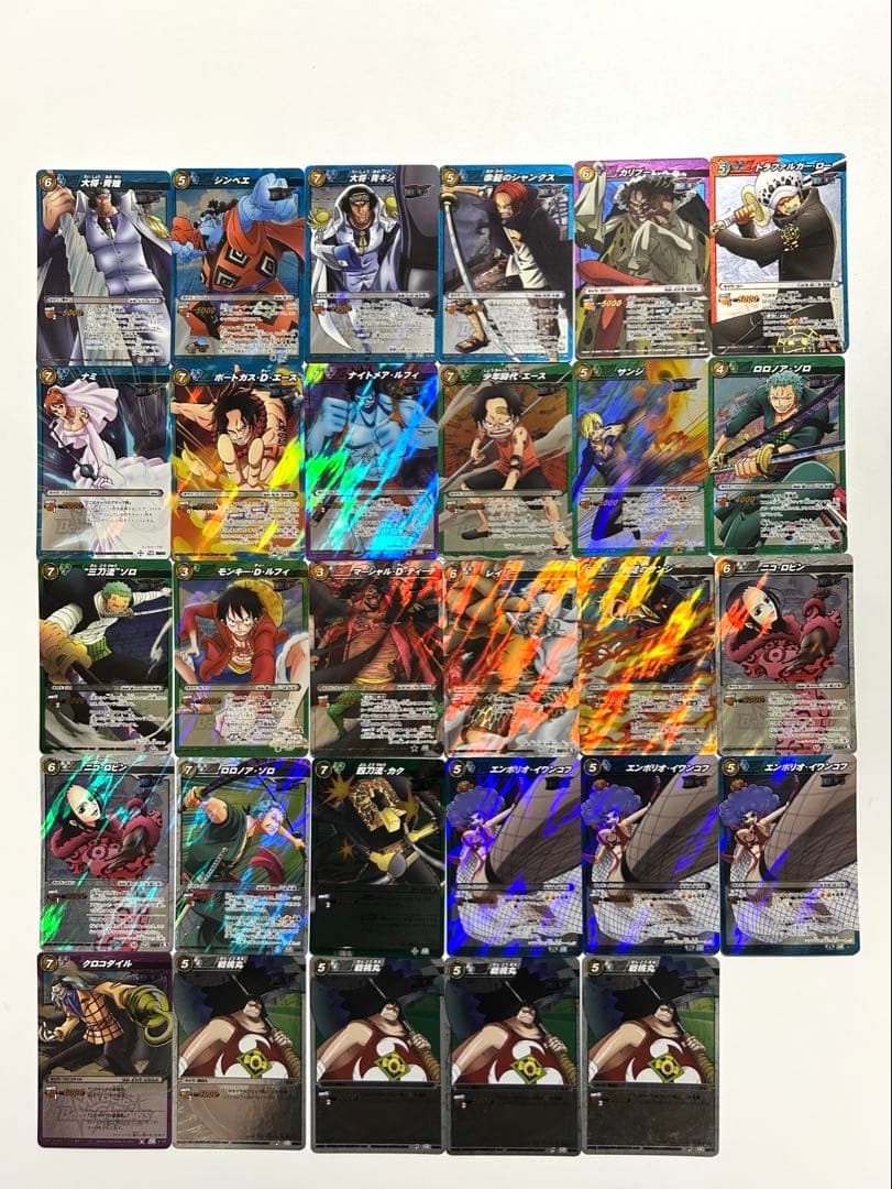 ミラクルバトルカードダス ワンピース ミラバト まとめ売り