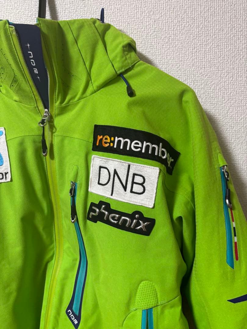 激レア　Phenix ノルウェーチームモデル緑色 スキーウェア 男性用
