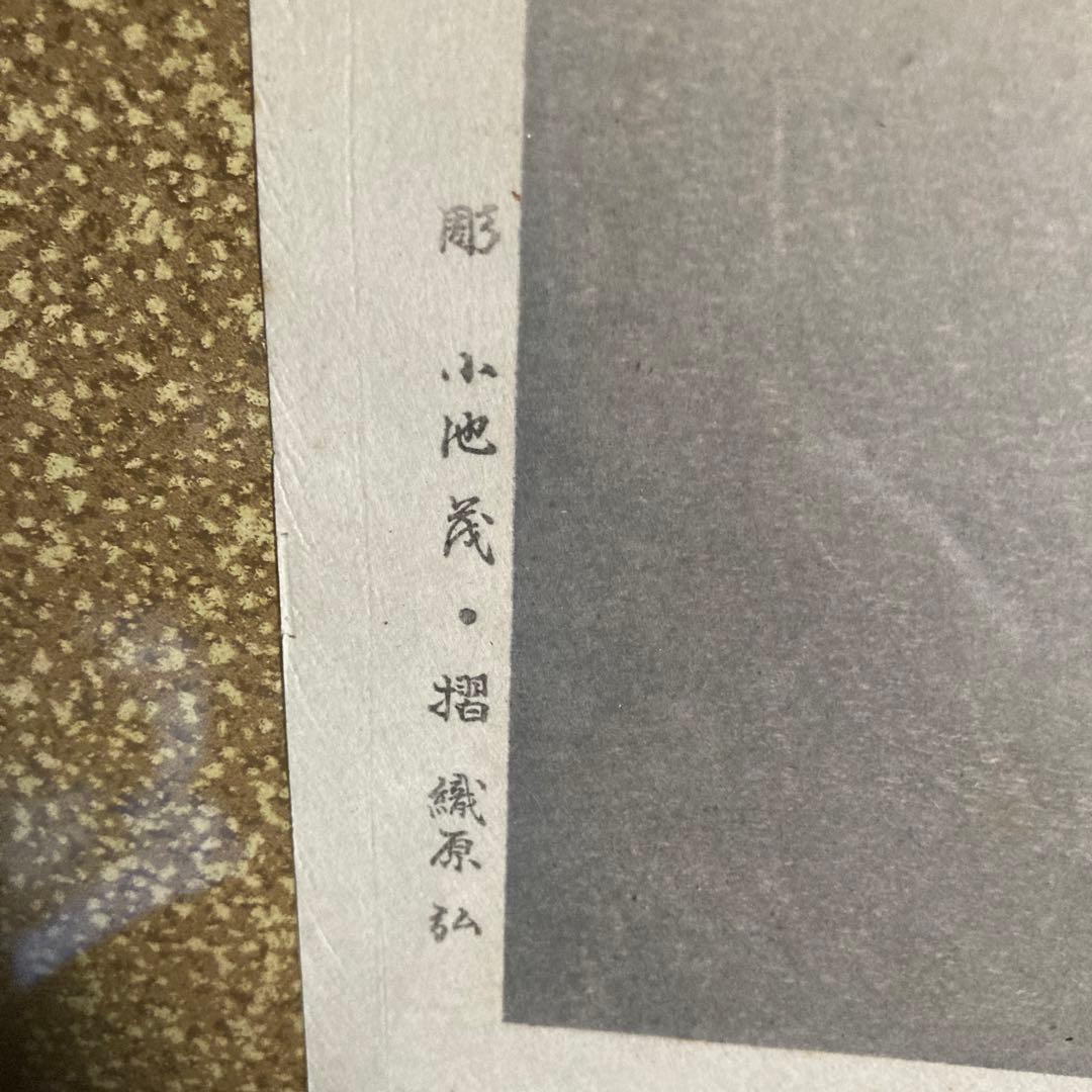 【木版画】八仙花 加藤晨明 高見澤版　日本浮世絵協会