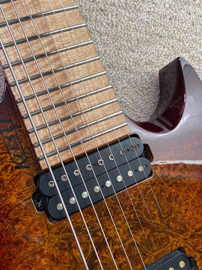kiesel Vader 8弦 ヘッドレスギター