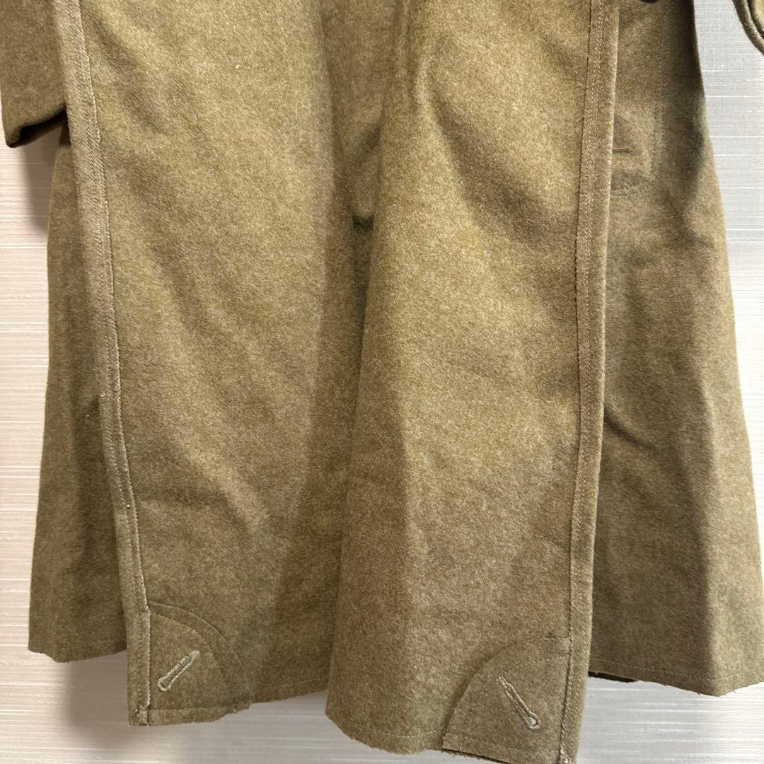 【極美品】日本陸軍九八式冬用兵外套　日本軍　軍装