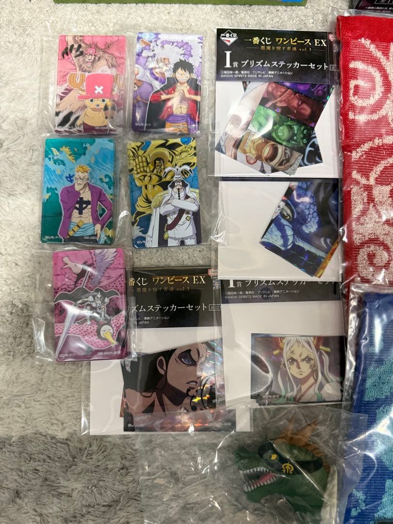 一番くじ ワンピース EX 悪魔を宿す者達 D賞・E賞　計20点