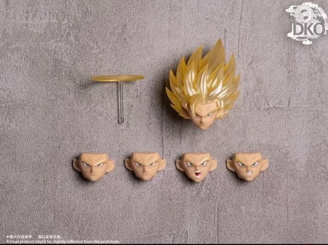 S.H.Figuarts用 孫悟空スパーサイヤ人2 ヘッドパーツA