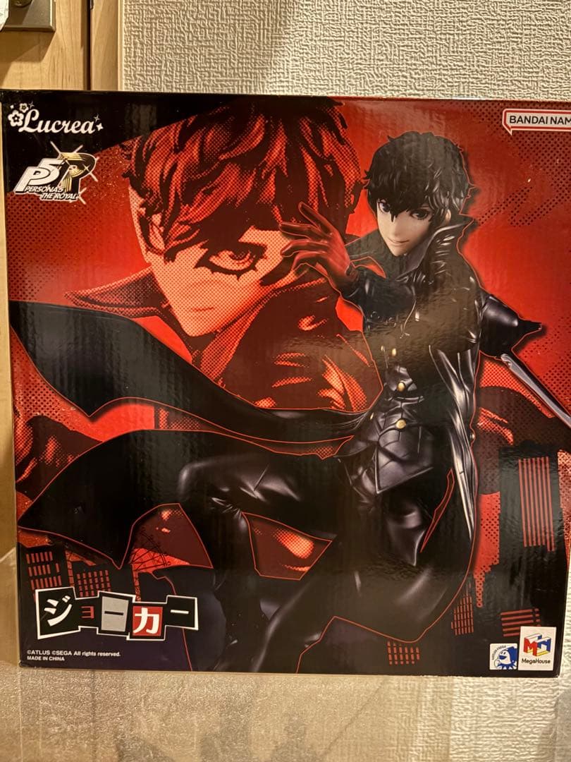 新品同様 国内正規品　ペルソナ5 ジョーカー＆クロウフィギュア セット 全品完備