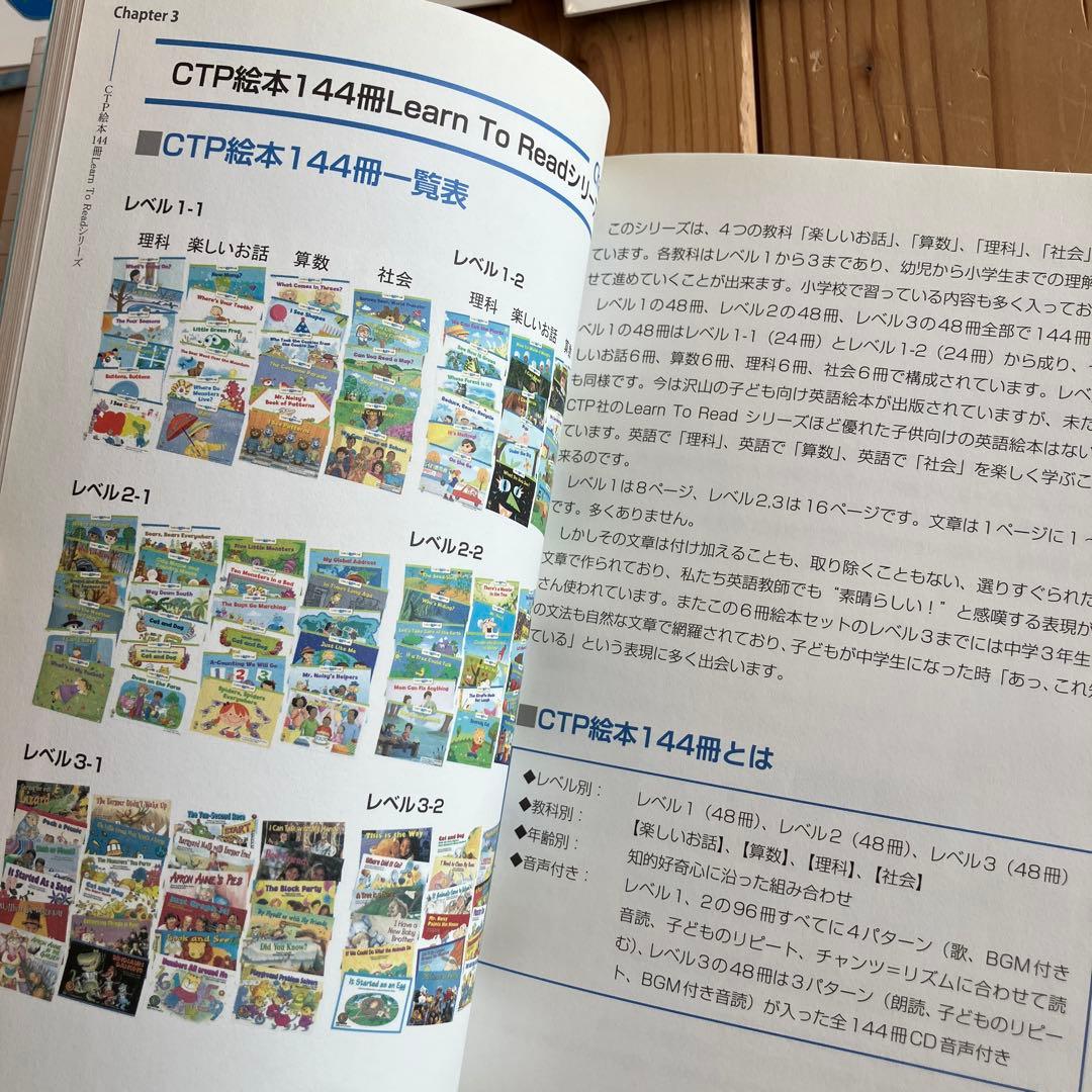 CTP絵本 Learn To Read レベル1-1 本24冊 CD4枚＋本1冊
