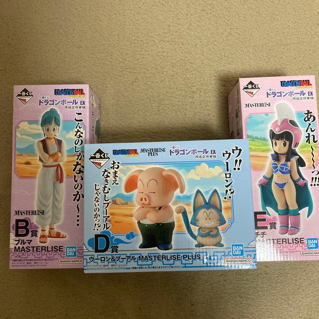 一番くじ　ドラゴンボールEX 孫悟空修行編　B・D・E・F賞　フィギュアセット