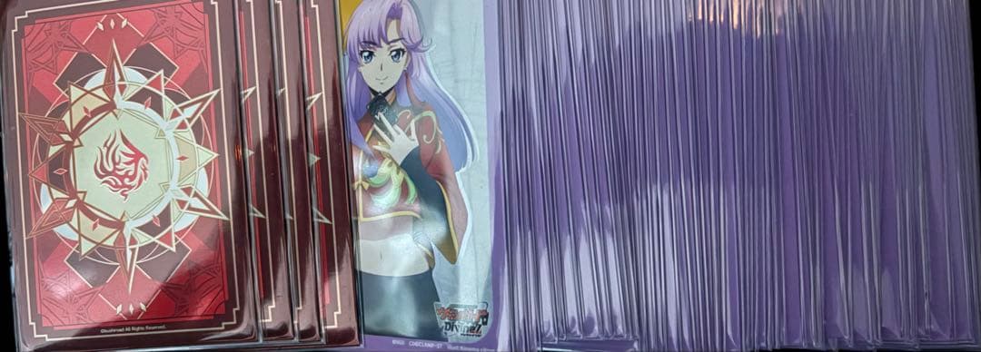 ヴァンガード　ドラゴンエンパイア　喧嘩屋　デッキ　スリーブ付き