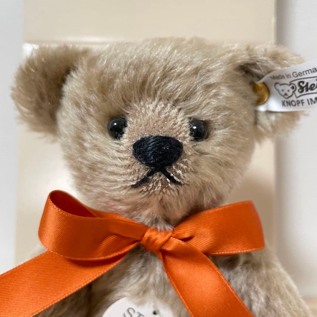 ★日本限定品★シュタイフ テディベア グレー 1910 レプリカ Steiff
