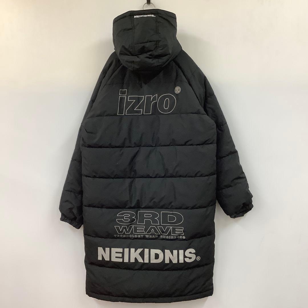 izro イズロ EXO ベンチコート ブラック 46056690