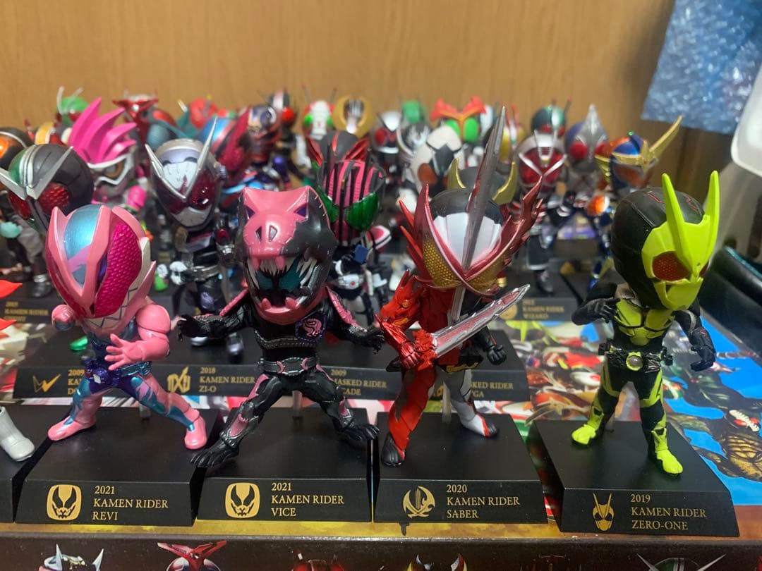 一番くじ仮面ライダー50th デフォルメクス フィギュア39体セット