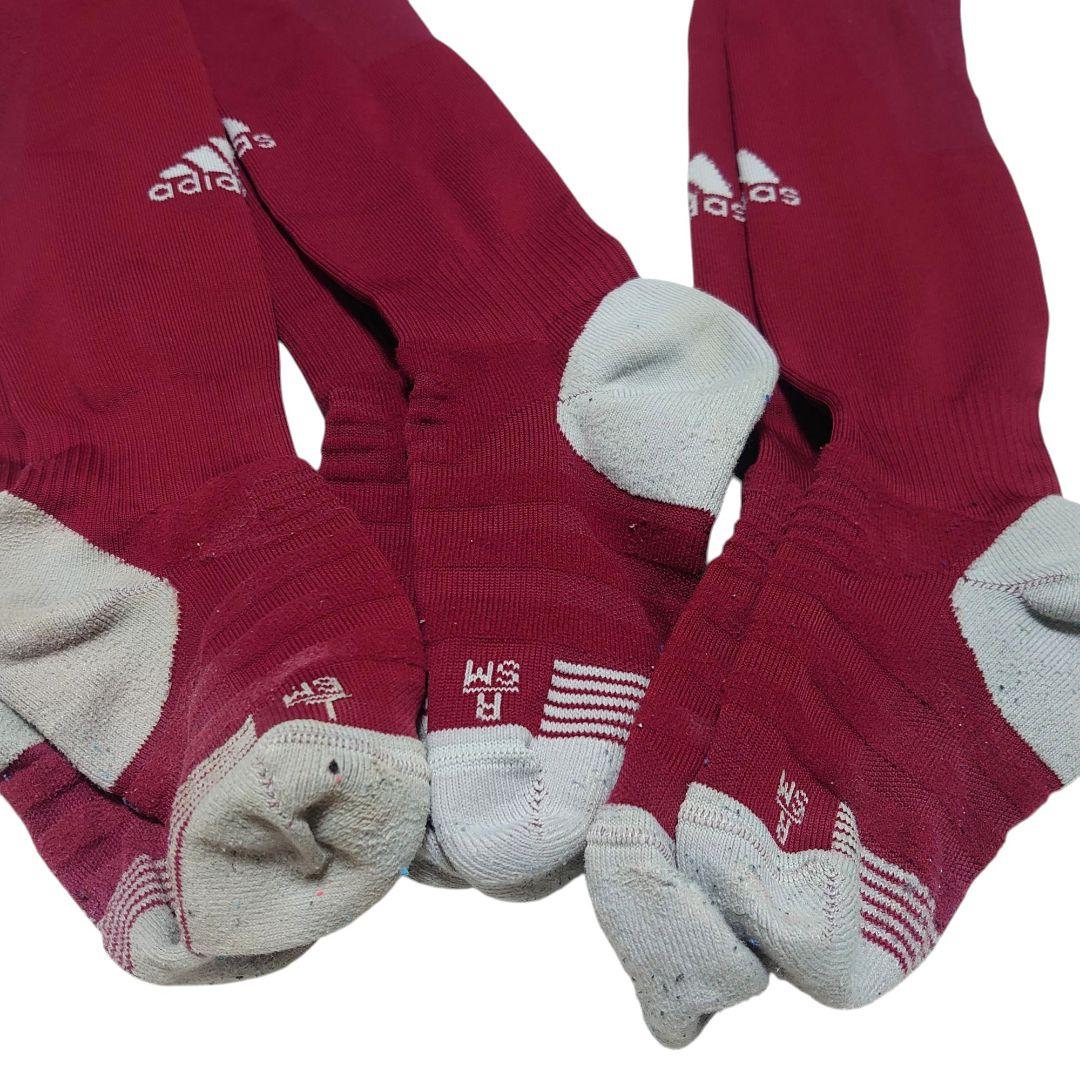 adidas メンズ サッカーソックス 靴下 まとめ売り