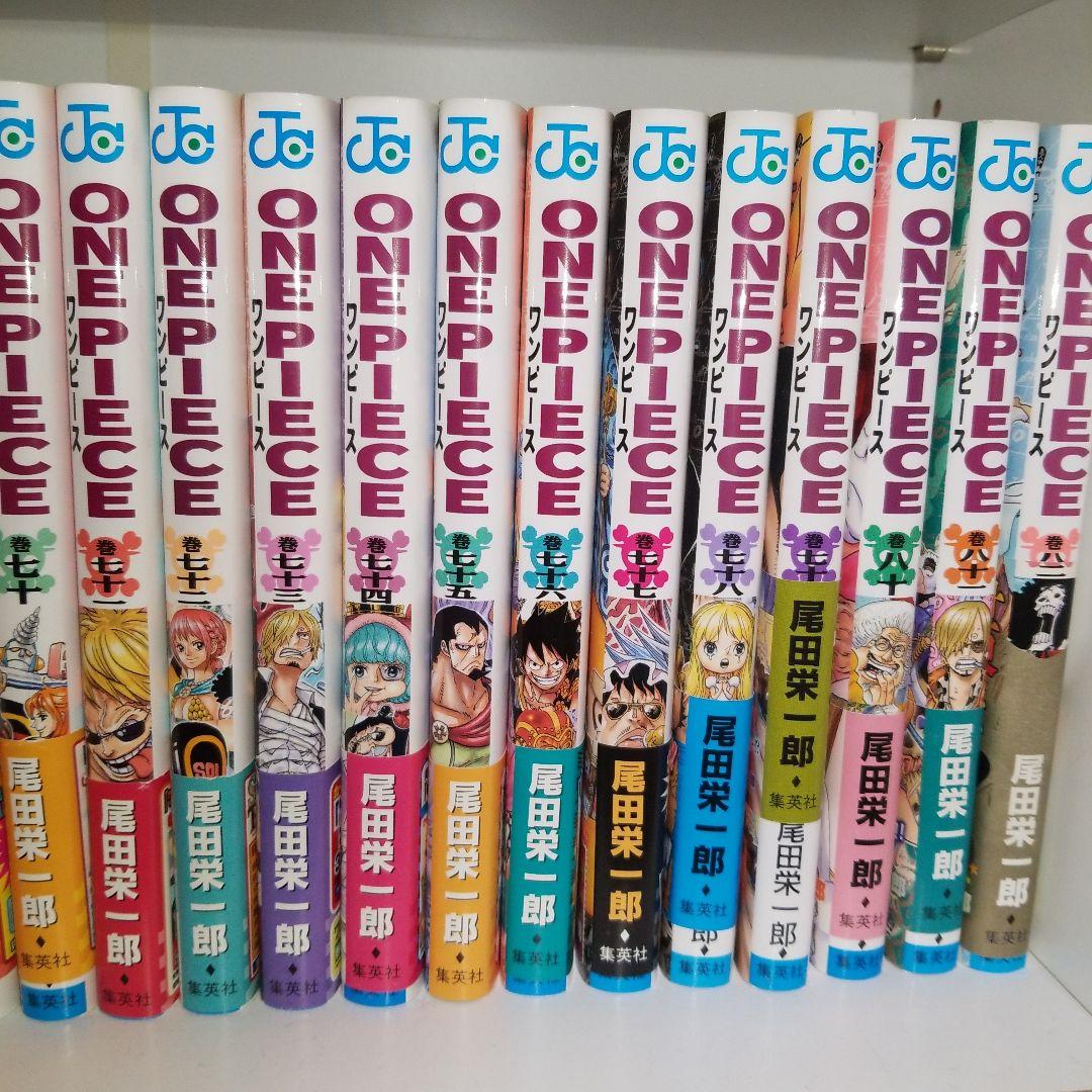 ワンピースコミックセット　1～87 83抜け