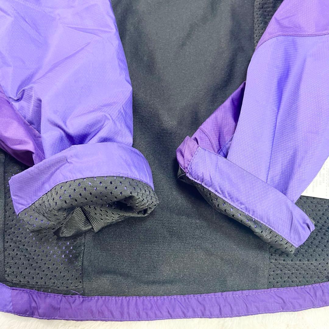 NIKE ナイロンセットアップ パープル&ブラック XL