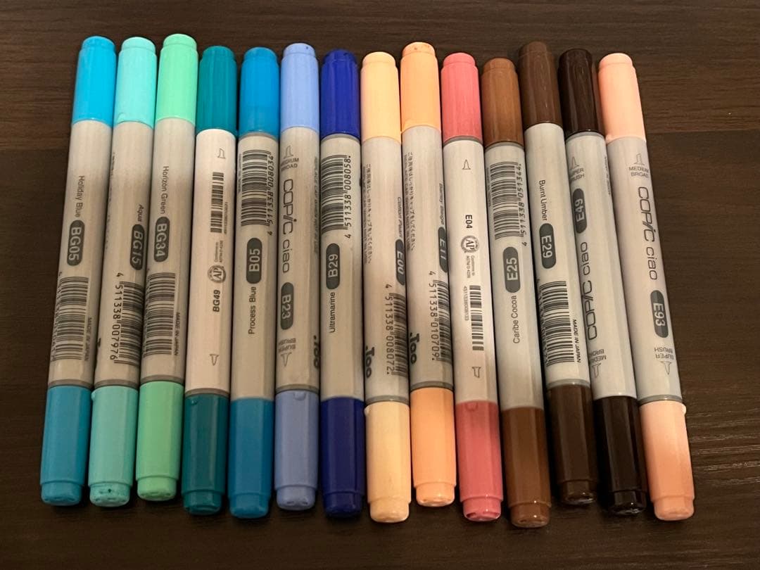 【美品＆中古品】コピック本体169本+インク11本まとめ売り