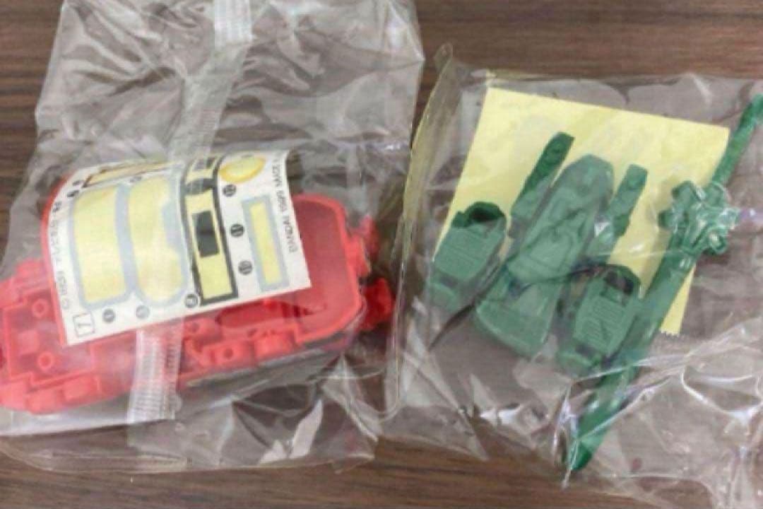 ミニプラ 救急戦隊ゴーゴーファイブ　ビクトリーロボ　当時品　組み立て済み
