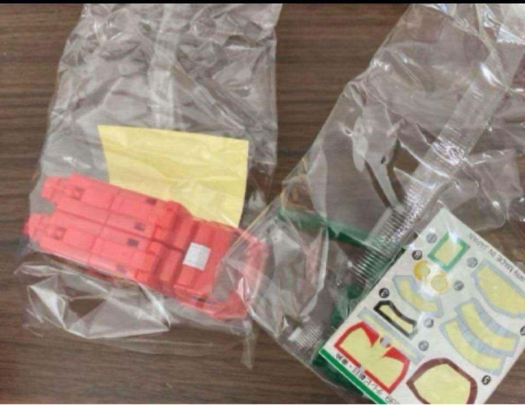 ミニプラ 救急戦隊ゴーゴーファイブ　ビクトリーロボ　当時品　組み立て済み