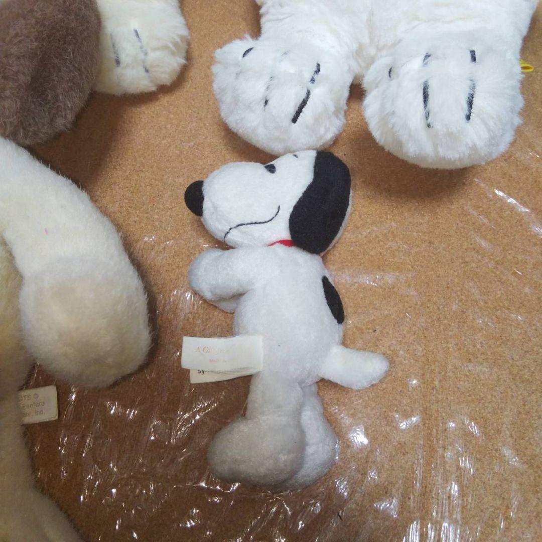 スヌーピー　オラフぬいぐるみマスコット4個セットナカジマセキグチ　ミュージアム