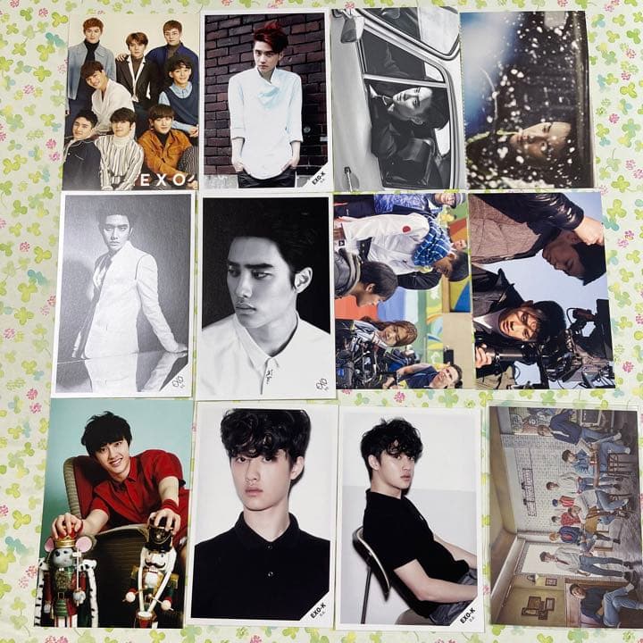 EXO D.O. ギョンス　写真　ポストカード　ポラロイド 色々　71枚セット