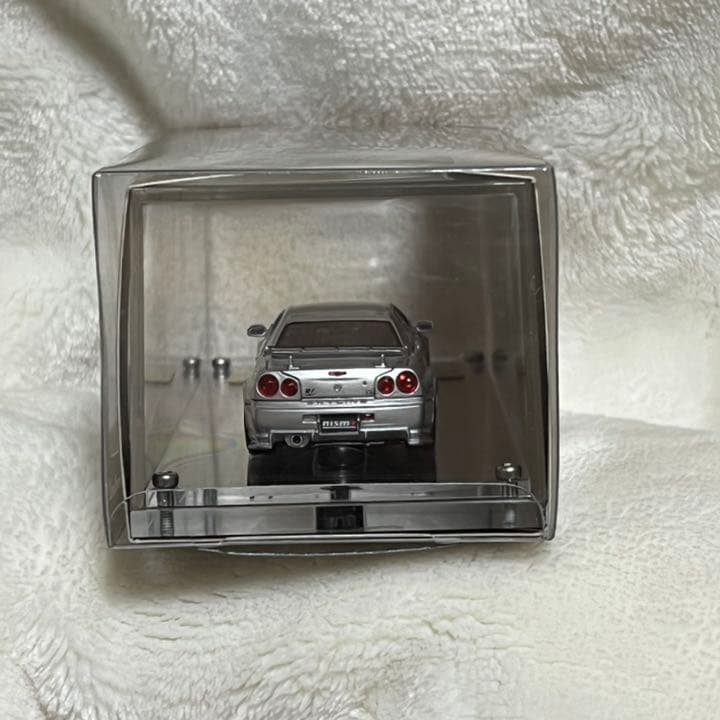 イグニッションモデル1/64 Nismo R34 GT-R R-TUNEシルバー