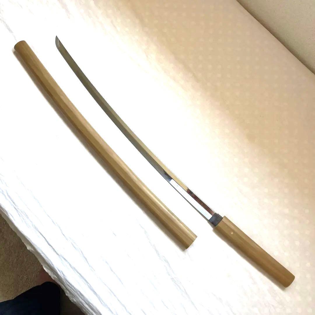 模造刀 （美術刀）白鞘 布ケース付