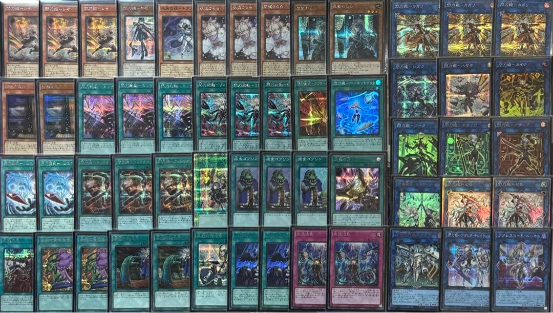 【本格構築】　遊戯王　閃刀姫　デッキ　イラスト違いあり(増援など) シク多数