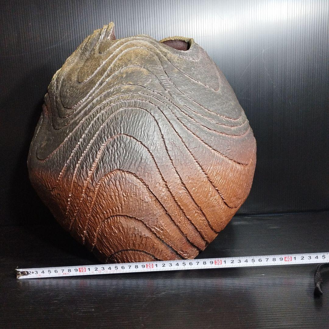 迫力の花瓶 刻印有
