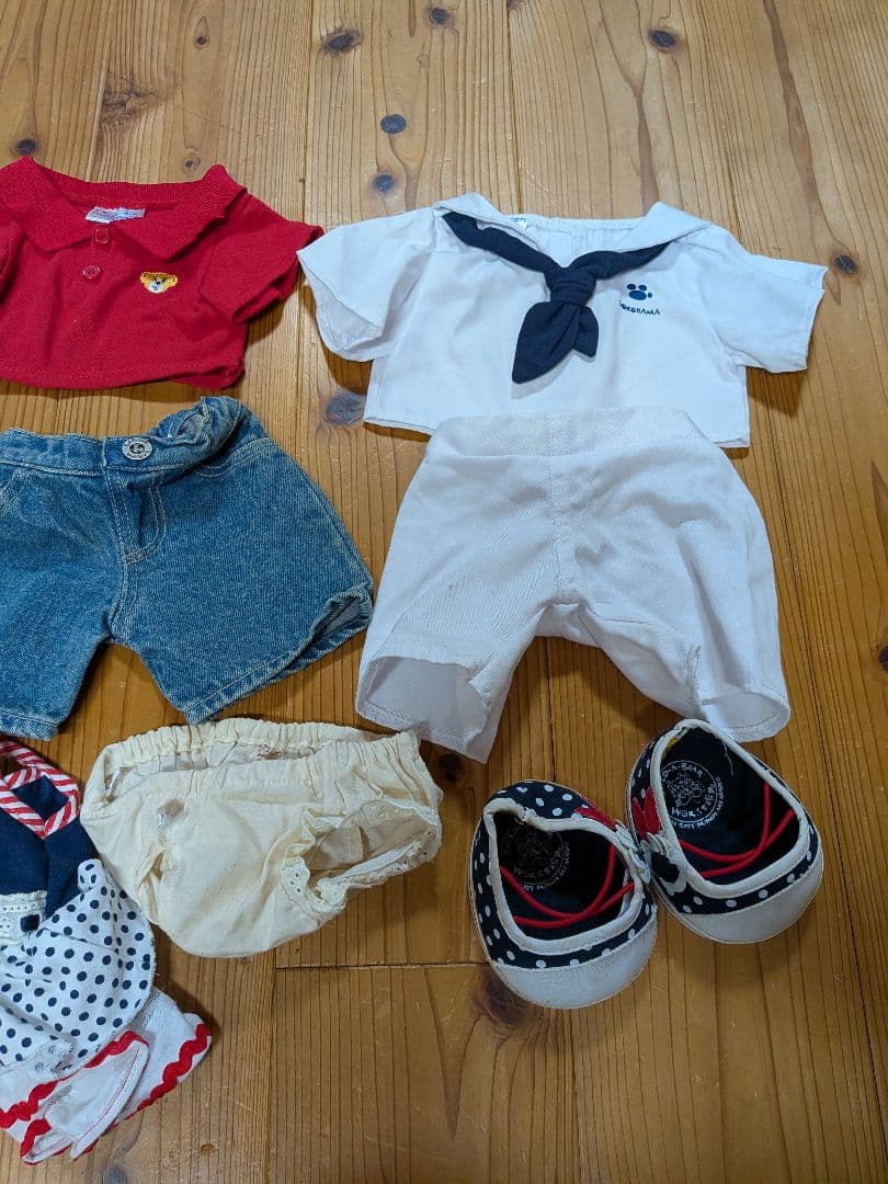 ビルドアベア・ワークショップ　服　靴　パンツ　セット　ダッフィーフレンズ同サイズ