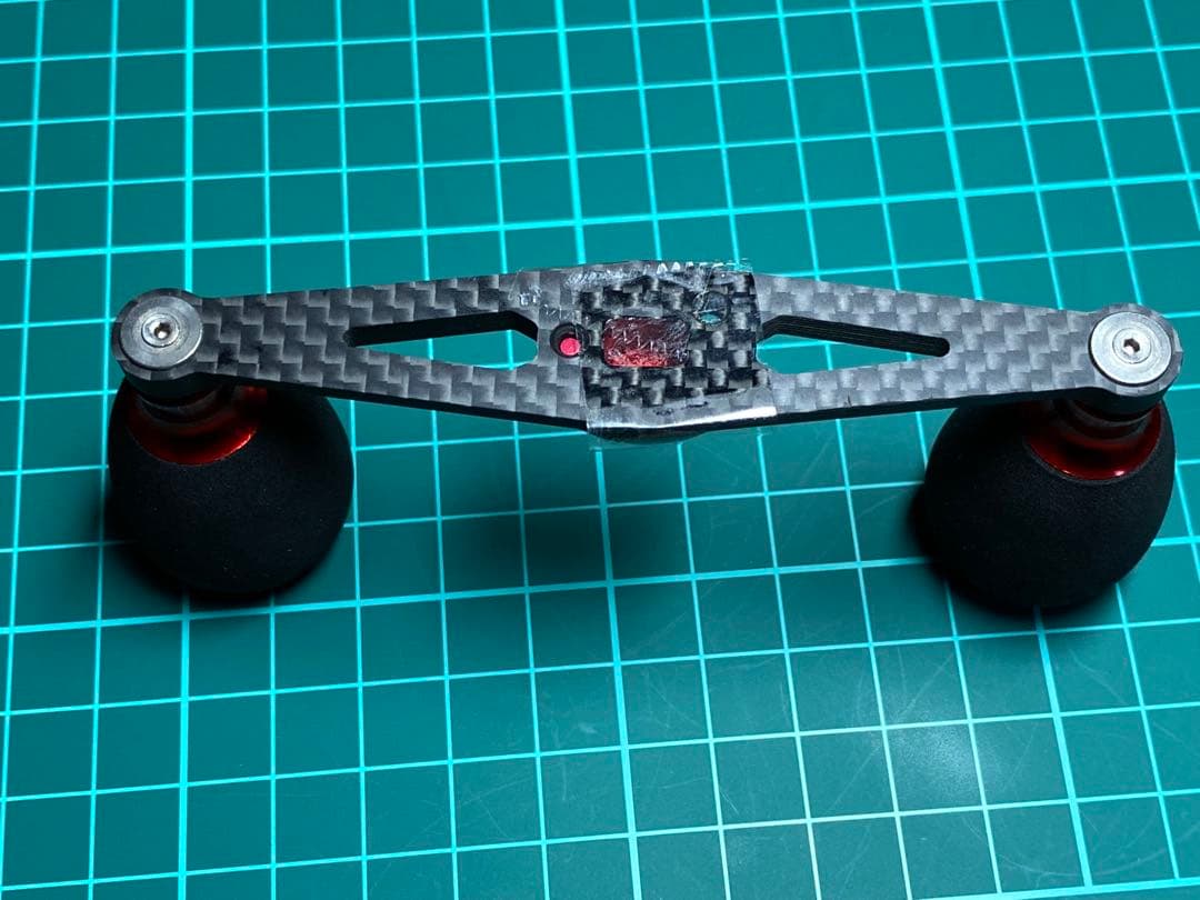 ZPI イナーシャ　カーボンハンドル　SSRC 95mm アブ・ダイワ用