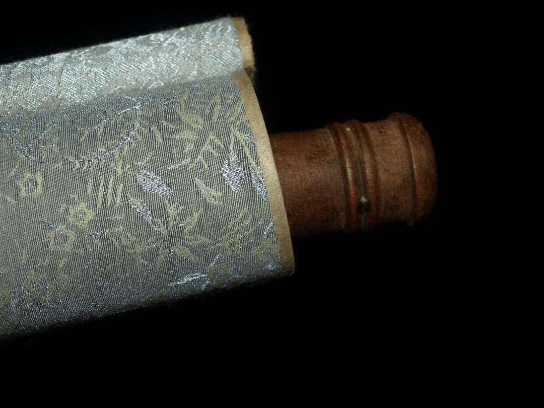 骨董市仕入れ品　中国近時代の掛軸　激安骨董品　肉筆保証BD339A12-1