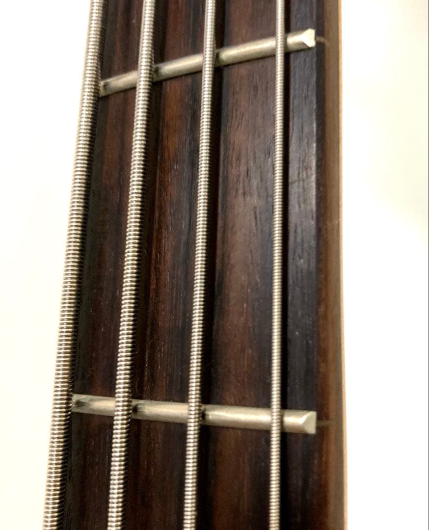 Squier Affinity ジャズベース　フレットラップ付き！