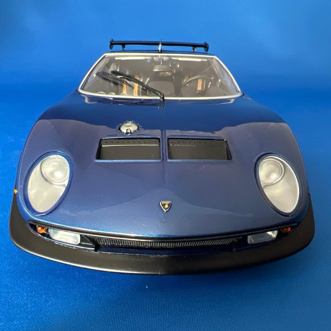 京商　1/18 ランボルギーニ イオタ SVR ブルー