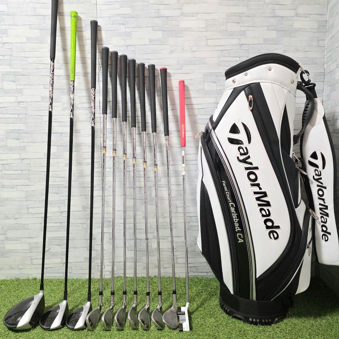 テーラーメイド M4 ゴルフクラブ メンズセット フルセット S 右利き 入門