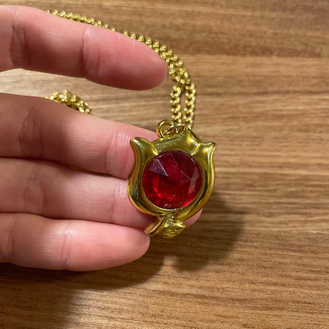 ★美品★ 90年代 レア セボンスター チューリップ 平成レトロ レッド金メッキ