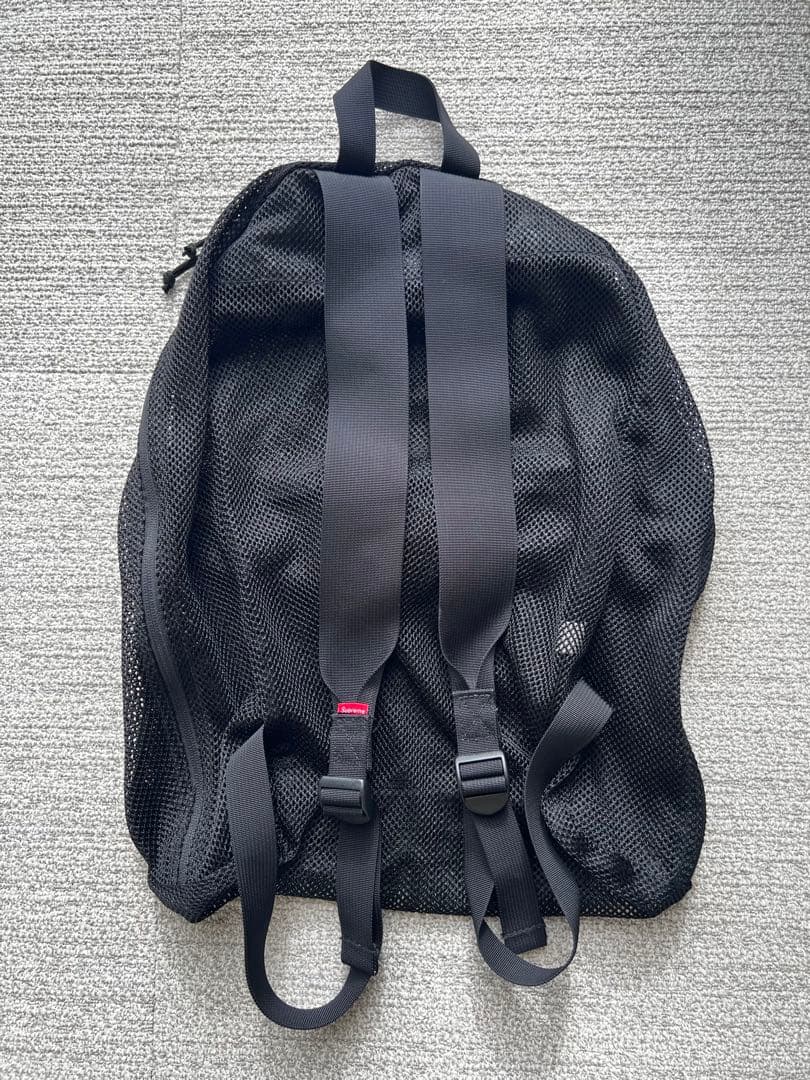 Supreme メッシュリュック ブラック
